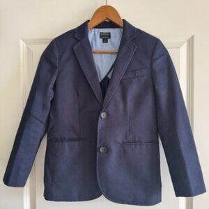 J Crew Crewcuts Navy Suit Jacket - Boys Size 10